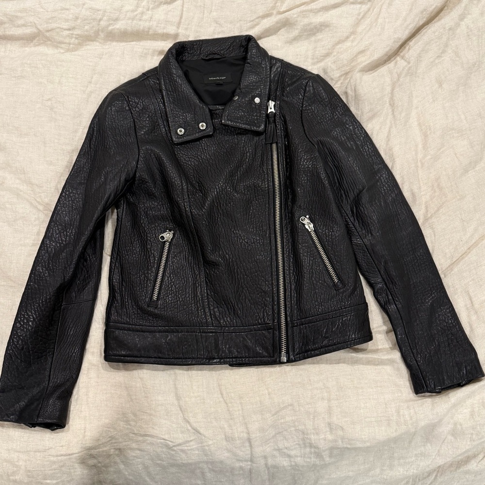 - Mackage Leather Jacket Lisa L